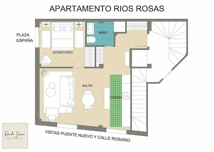 Appartamento Rios Rosas - Fusion Ronda